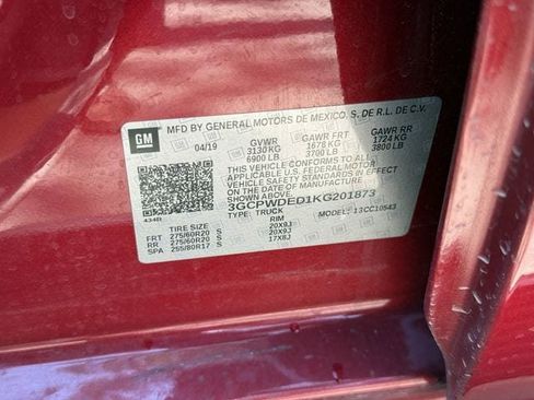 Used 2019 Chevrolet Silverado 1500 RST w/ All-Star Edition RWD image 35