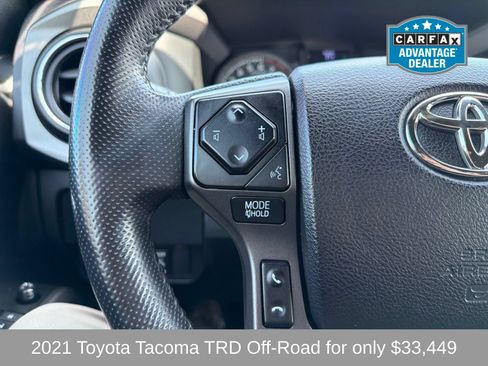Used 2021 Toyota Tacoma TRD Off-Road AWD/4WD image 11