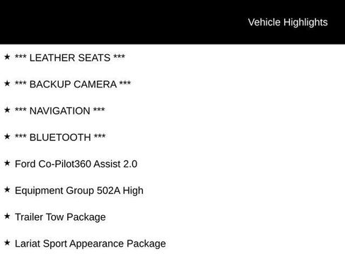 Used 2021 Ford F150 Lariat w/ Equipment Group 502A High image 29