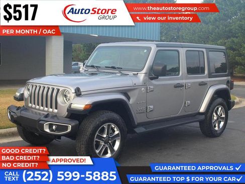 Used 2018 Jeep Wrangler Unlimited Sahara image 2