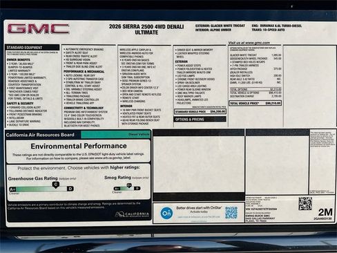 New 2026 GMC Sierra 2500 Denali Ultimate image 21