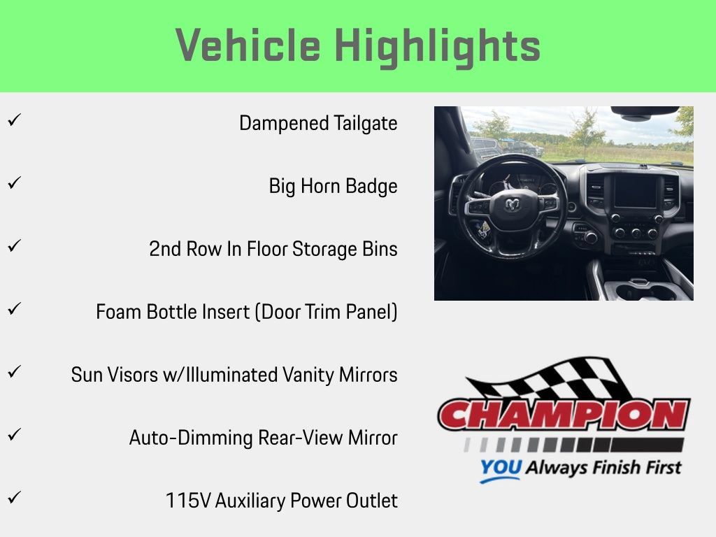 Used 2020 RAM 1500 Big Horn AWD/4WD image 13