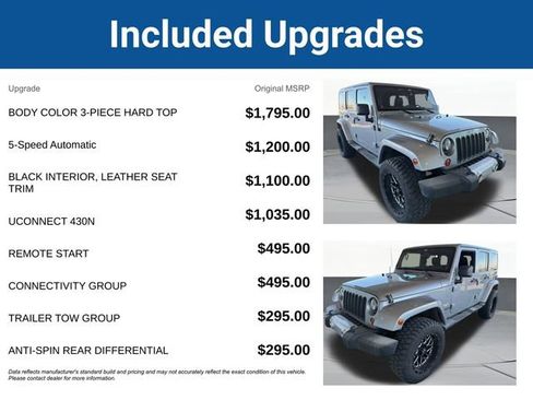 Used 2013 Jeep Wrangler Unlimited Sahara w/ Connectivity Group image 5