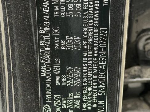 Used 2022 Hyundai Tucson SEL w/ Cargo Package AWD/4WD image 24