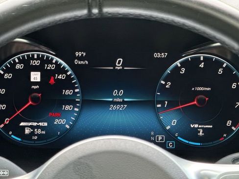 Used 2021 Mercedes-Benz GLC 63 AMG 4MATIC Coupe image 25