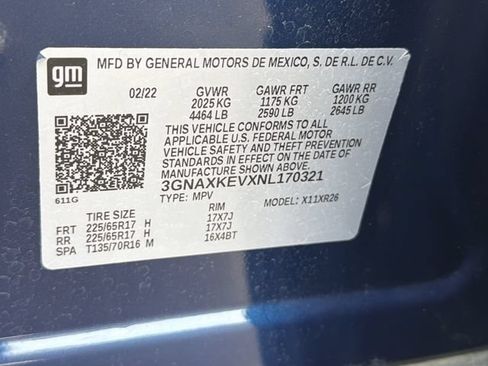 Used 2022 Chevrolet Equinox LT FWD image 33