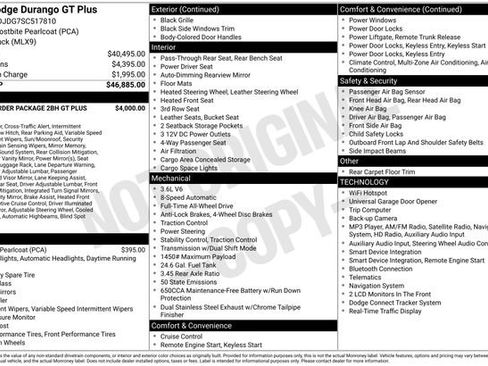 Used 2025 Dodge Durango GT AWD/4WD image 7