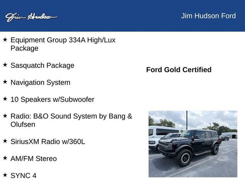 Certified 2024 Ford Bronco Badlands AWD/4WD image 12