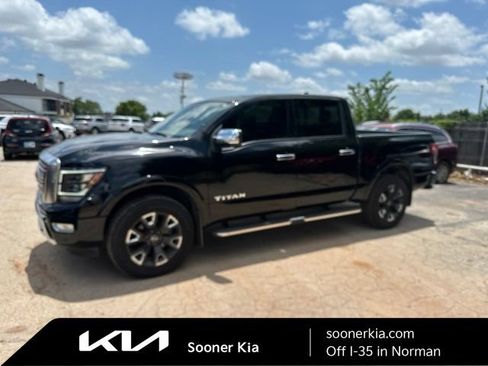 Used 2023 Nissan Titan Platinum Reserve w/ Moonroof Package AWD/4WD image 1