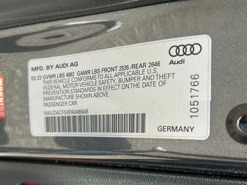 Used 2023 Audi A5 2.0T Premium w/ Convenience Package AWD/4WD image 76