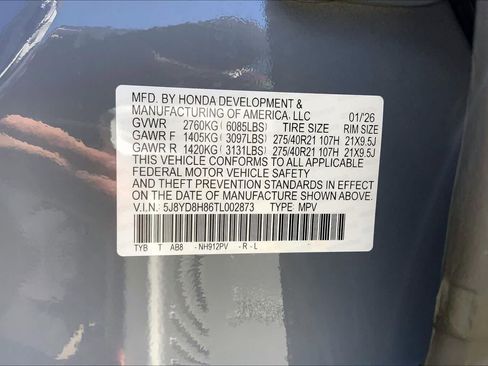 New 2026 Acura MDX Type S image 20