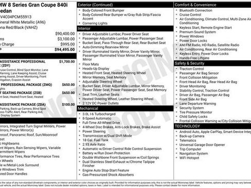 Certified 2023 BMW 840i Gran Coupe xDrive image 21