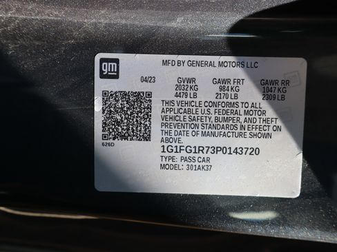 Used 2023 Chevrolet Camaro SS RWD image 40