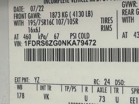 Used 2022 Ford Transit 350 w/ Exterior Upgrade Package image 36