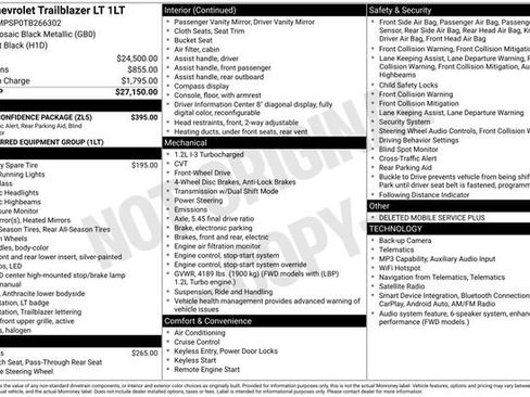 New 2026 Chevrolet TrailBlazer LT w/ Driver Confidence Package FWD image 4