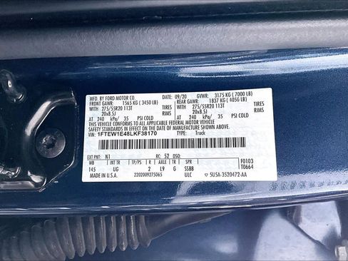 Used 2020 Ford F150 XLT w/ Equipment Group 302A Luxury AWD/4WD image 31