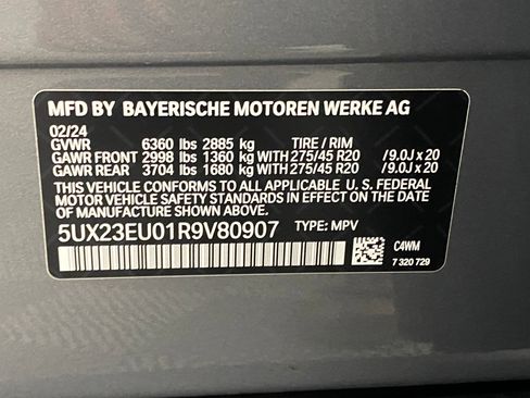 Certified 2024 BMW X5 xDrive40i w/ Premium Package image 21