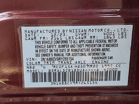 Used 2024 Nissan Sentra SV FWD image 27