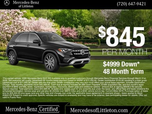 Certified 2026 Mercedes-Benz GLE 350 4MATIC image 2