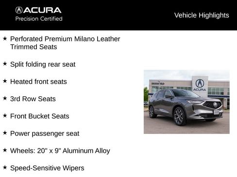 Certified 2022 Acura MDX SH-AWD w/ Technology Package image 21