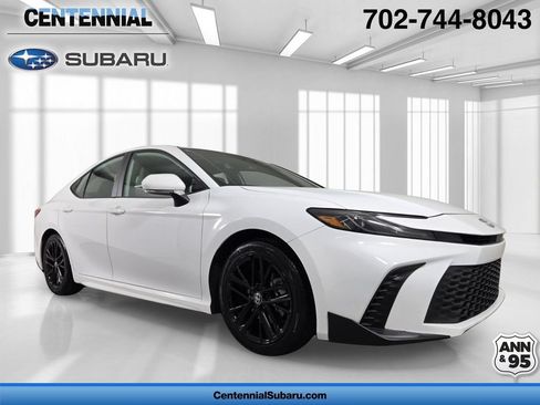 Used 2025 Toyota Camry SE w/ Multimedia Upgrade Package FWD image 1