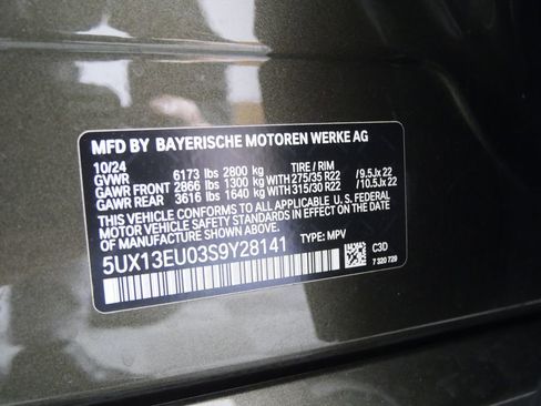Certified 2025 BMW X5 sDrive40i w/ M Sport Package RWD image 27