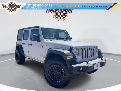Used 2019 Jeep Wrangler Unlimited Sport S image 1