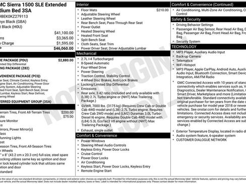 Used 2019 GMC Sierra 1500 SLE w/ SLE Value Package AWD/4WD image 6