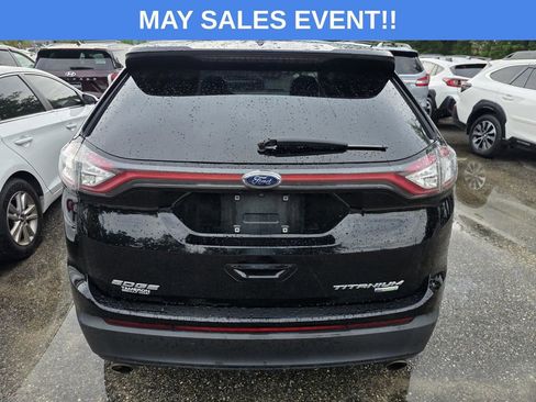 Used 2018 Ford Edge Titanium w/ Ford Safe & Smart Package FWD image 3