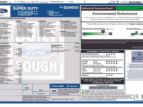Used 2022 Ford F250 XLT w/ XLT Premium Package AWD/4WD image 2