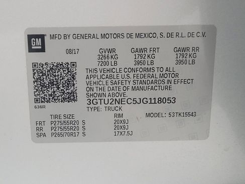 Used 2018 GMC Sierra 1500 SLT w/ SLT Premium Package AWD/4WD image 33
