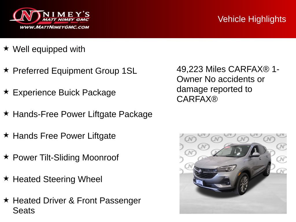 Used 2023 Buick Encore GX Essence w/ Experience Buick Package AWD/4WD image 6