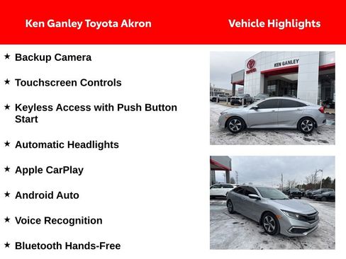 Used 2020 Honda Civic LX image 2