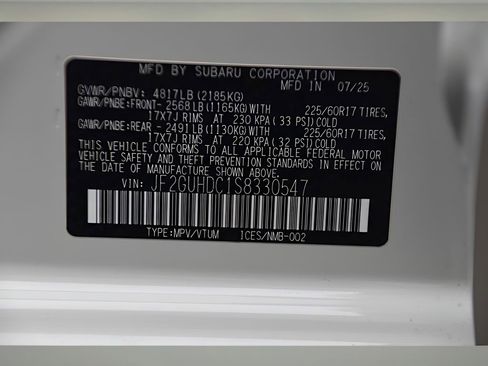 Used 2025 Subaru Crosstrek 2.0i Premium image 25