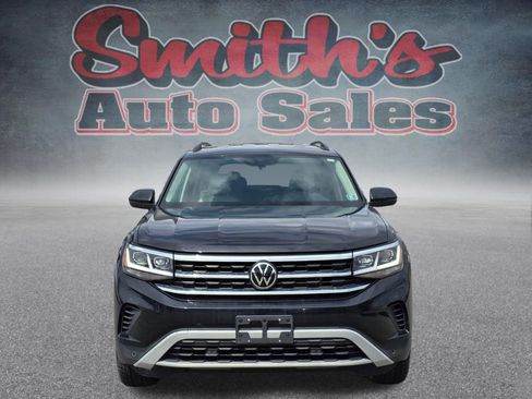 Used 2021 Volkswagen Atlas SE w/ Towing Package AWD/4WD image 2