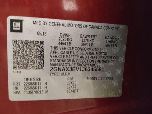 Used 2018 Chevrolet Equinox LT FWD image 33