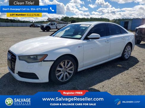 Used 2015 Audi A6 3.0T Premium Plus w/ Cold Weather Package AWD/4WD image 1