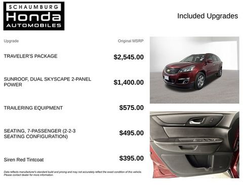 Used 2016 Chevrolet Traverse LT w/ Traveler's Package image 4