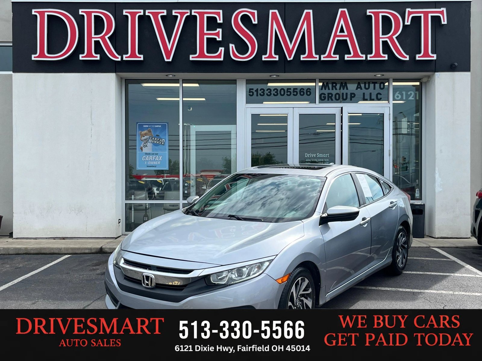 Used 2018 Honda Civic EX image 1