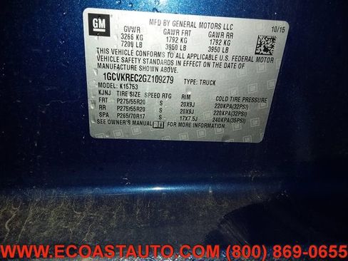 Used 2016 Chevrolet Silverado 1500 LT w/ All Star Edition image 15