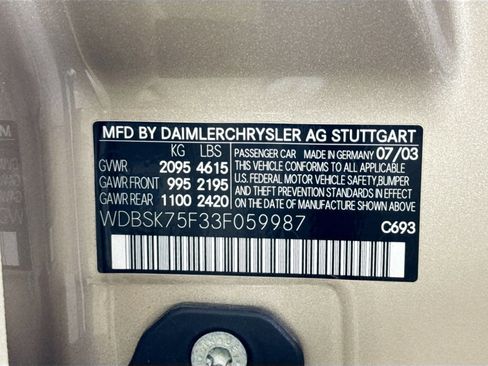 Used 2003 Mercedes-Benz SL 500 image 36