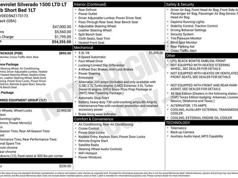 Used 2022 Chevrolet Silverado 1500 LT w/ Safety Package AWD/4WD image 6