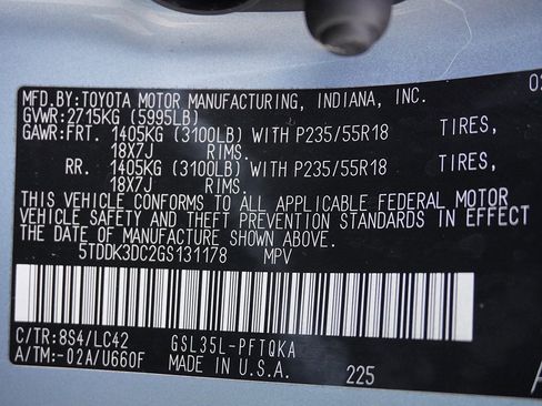 Used 2016 Toyota Sienna XLE image 64