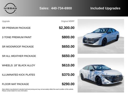 New 2026 Nissan Sentra SR w/ SR Premium Package image 7