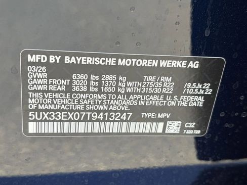 New 2026 BMW X6 xDrive40i w/ Executive Package AWD/4WD image 23