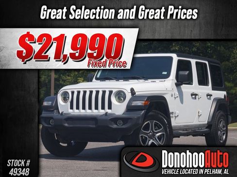 Used 2020 Jeep Wrangler Unlimited Sport S image 1