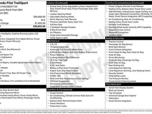 Used 2025 Honda Pilot TrailSport image 27