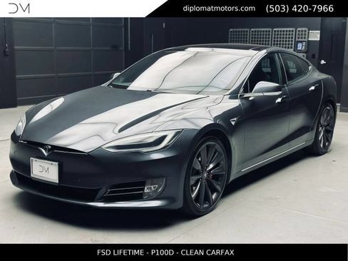 Used 2016 Tesla Model S P100D AWD/4WD image 1