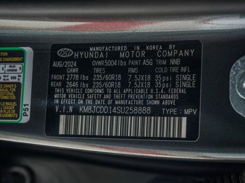 Used 2025 Hyundai Tucson SEL AWD/4WD image 42