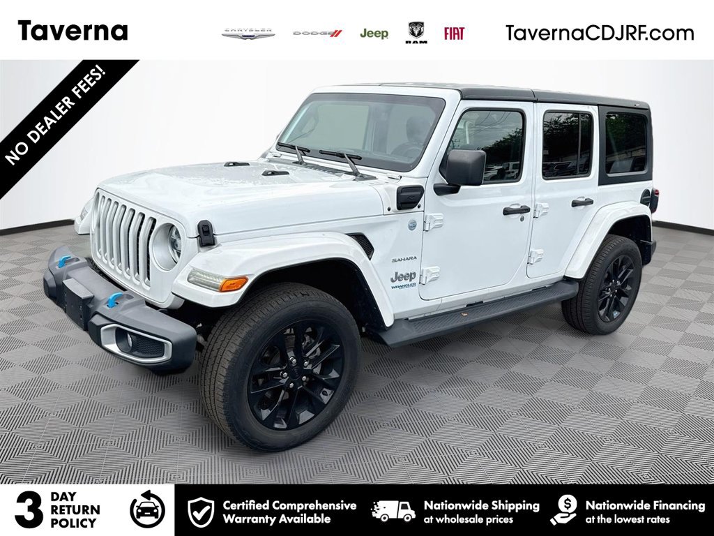 Certified 2022 Jeep Wrangler Unlimited Sahara w/ Cold Weather Group AWD/4WD image 1